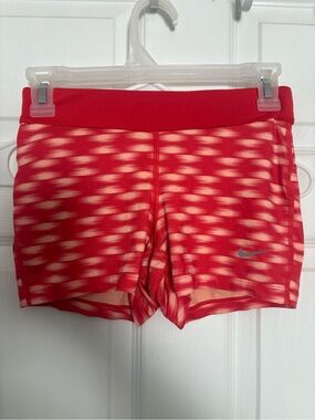 Nike Dri-FIT XS Pink/White Athletic Top